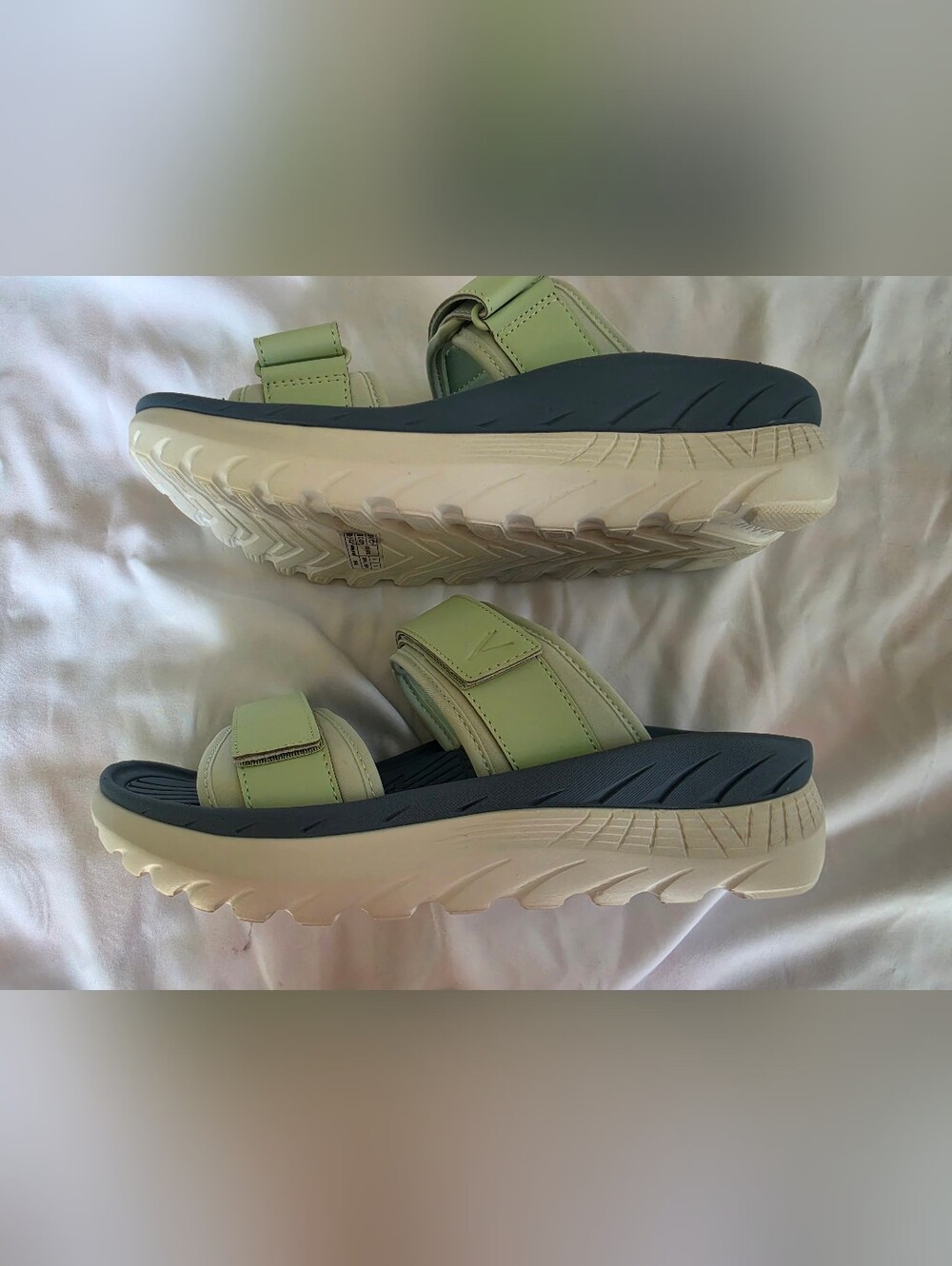 Vionic Two-Strap Adjustable Recovery Sandals - Renewal, Mint Chip, Women's 9 - Picture 2 of 3